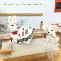 Ponsuke and Paper Craft  ポンスケとペーパークラフト